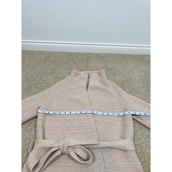 Boden Sweater Womens 4 Pink Wool Alpaca Blend Belted Barcelona Knit Cardigan - Picture 6 of 6